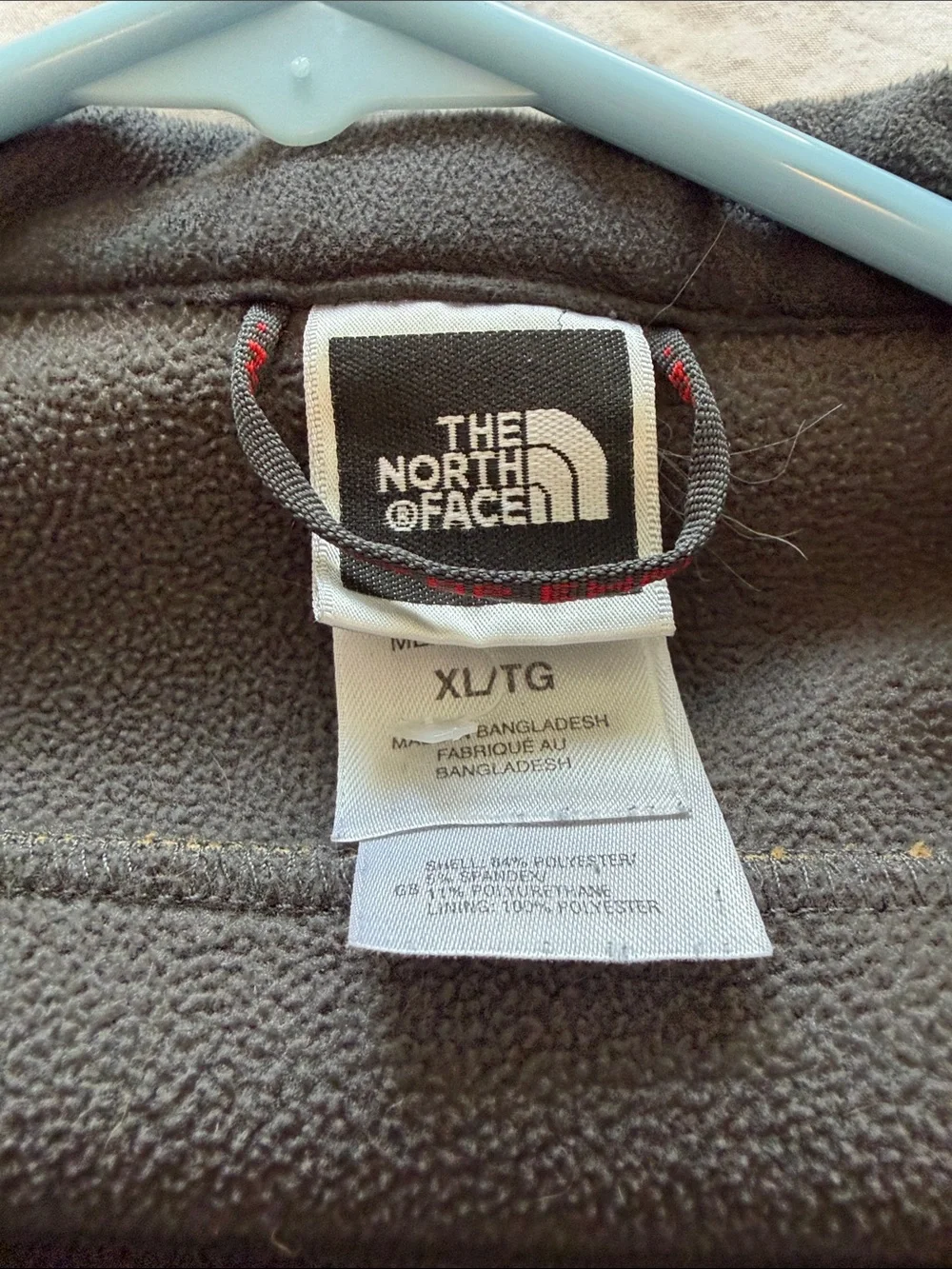 The North Face Yellow Softshell Jacket with Gray Lining